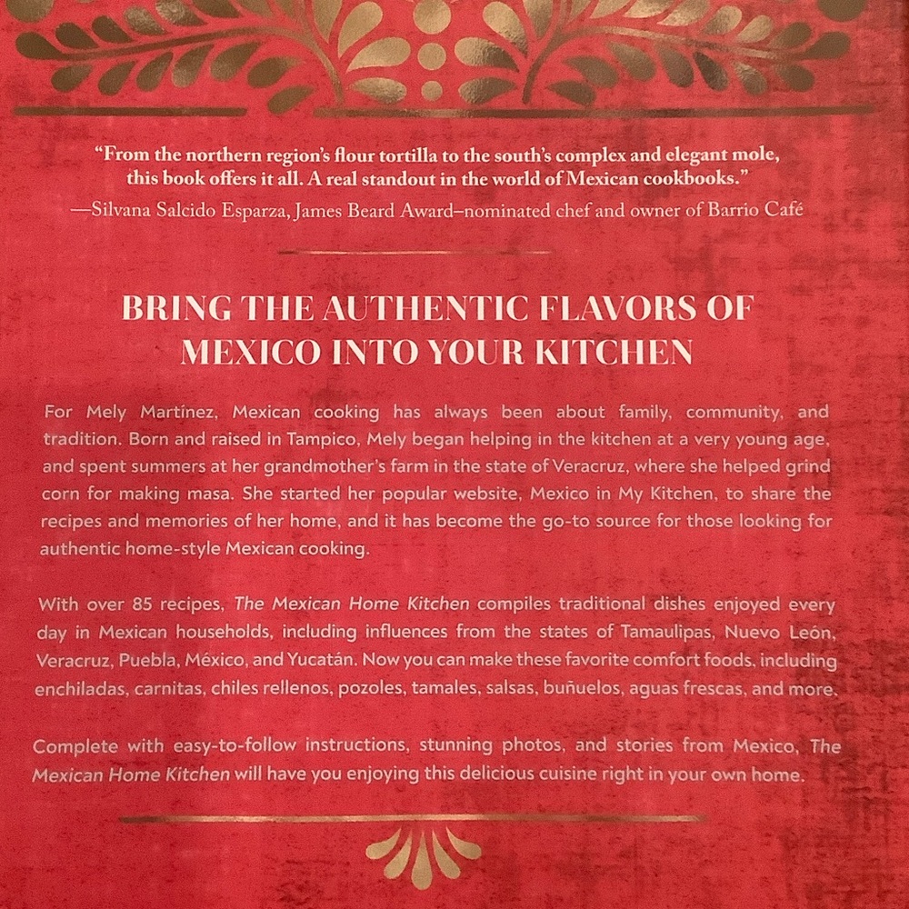 The Mexican Home Kitchen Recipie Book MelynMartinez NWT - Picture 6 of 16